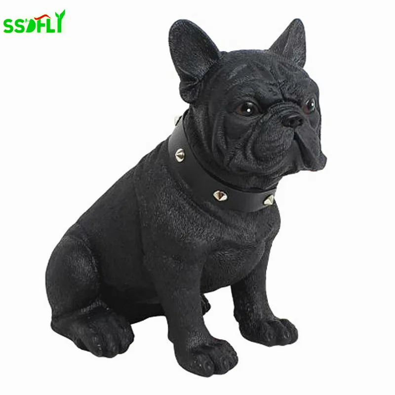 CH-M208 Bookshelf Type Full Body Dog Wireless Cartoon Bulldog Bluetooth Speaker Creative Gift FM Card Subwoofer