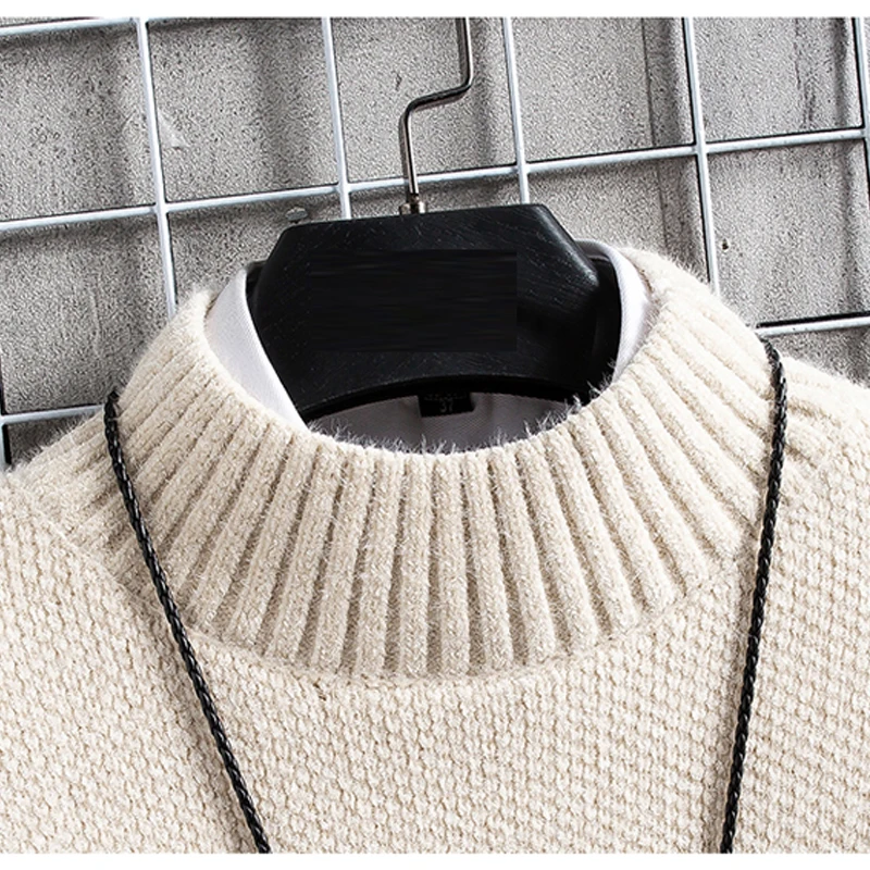 

Men'S Fashion Sweaters Spring Autumn Winter Clothes 2021 Pull OverSize M-3XL Korean Style Casual Standard Warm O-Neck Pullovers