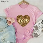 Женская футболка большого размера, из размера плюс хлопка, с леопардовым принтом, с круглым вырезом и коротким рукавом, 5XL, лето, 100%