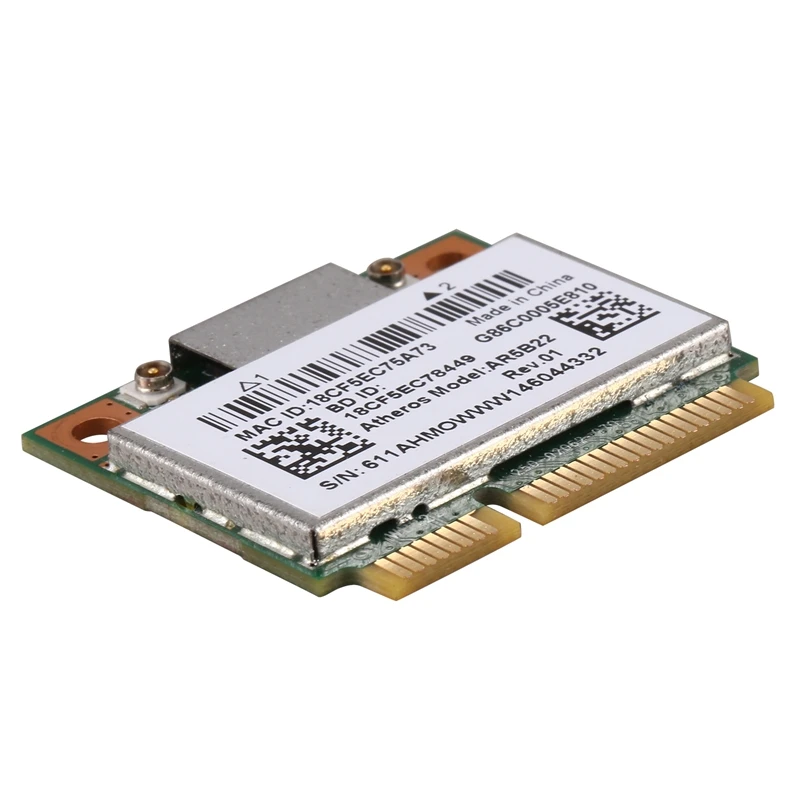 AR5B22 2 4/Wi-Fi 5 ГГц двухдиапазонный Wi-Fi кард-802.11Ac Bluetooth 4 0 беспроводной WLAN Card
