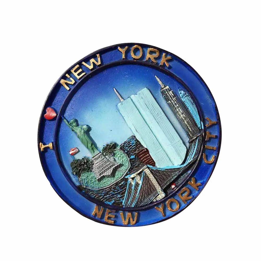 Lychee Статуя &quotЖизнь&quot свободы магнит на холодильник Нью-Йорк магнитный Стикеры