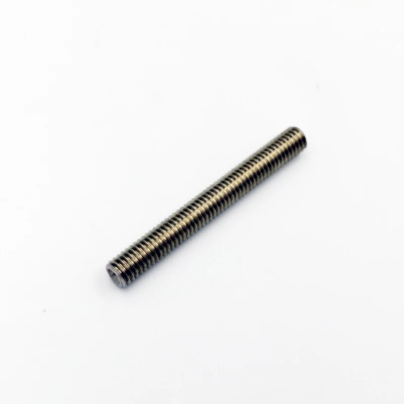 M6x50mm 3d принтер V5 PTFE трубка MK8 тефлон горло подачи сопла M6x26 30 40 50 мм Makerbot запчасти экструдер 1,75 мм Поставки 1 шт - Цвет: M6x50mm