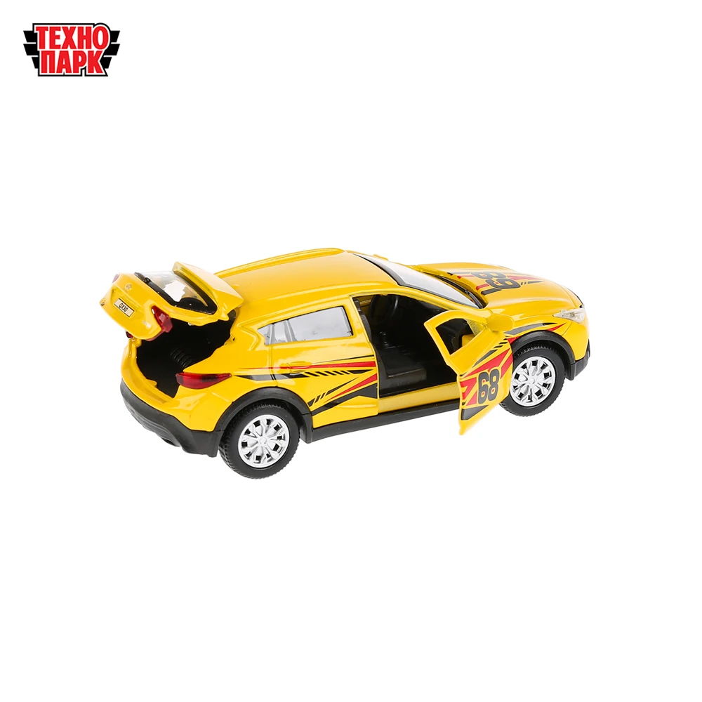 Машина металл ТЕХНОПАРК свет звук INFINITI QX30 СПОРТ 12см открываются двери