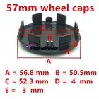 Колпачки для центральной ступицы колеса Renault, 4 шт., 54 мм, 57 мм, 60 мм, для Clio Megane Laguna Scenic, автомобильные аксессуары
