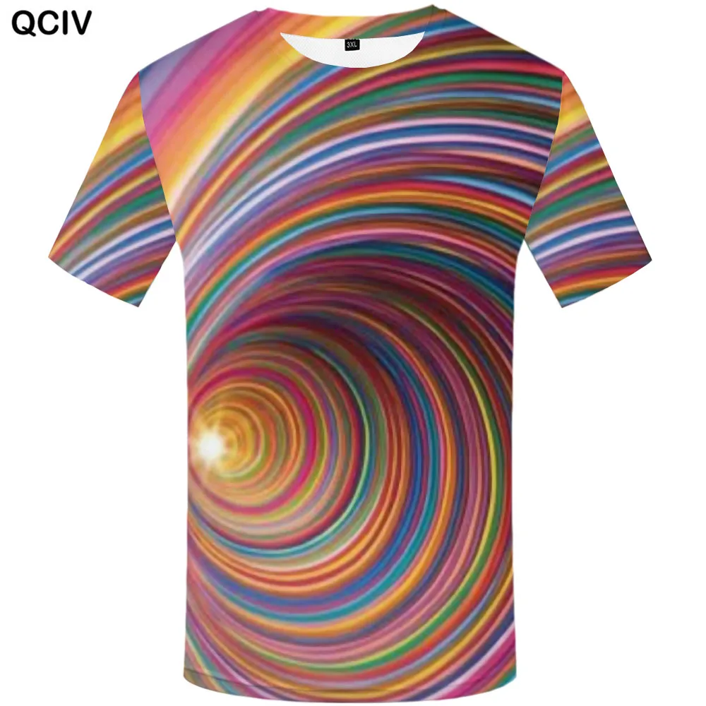 3d футболка головокружение Мужская психоделическая рубашка с принтом