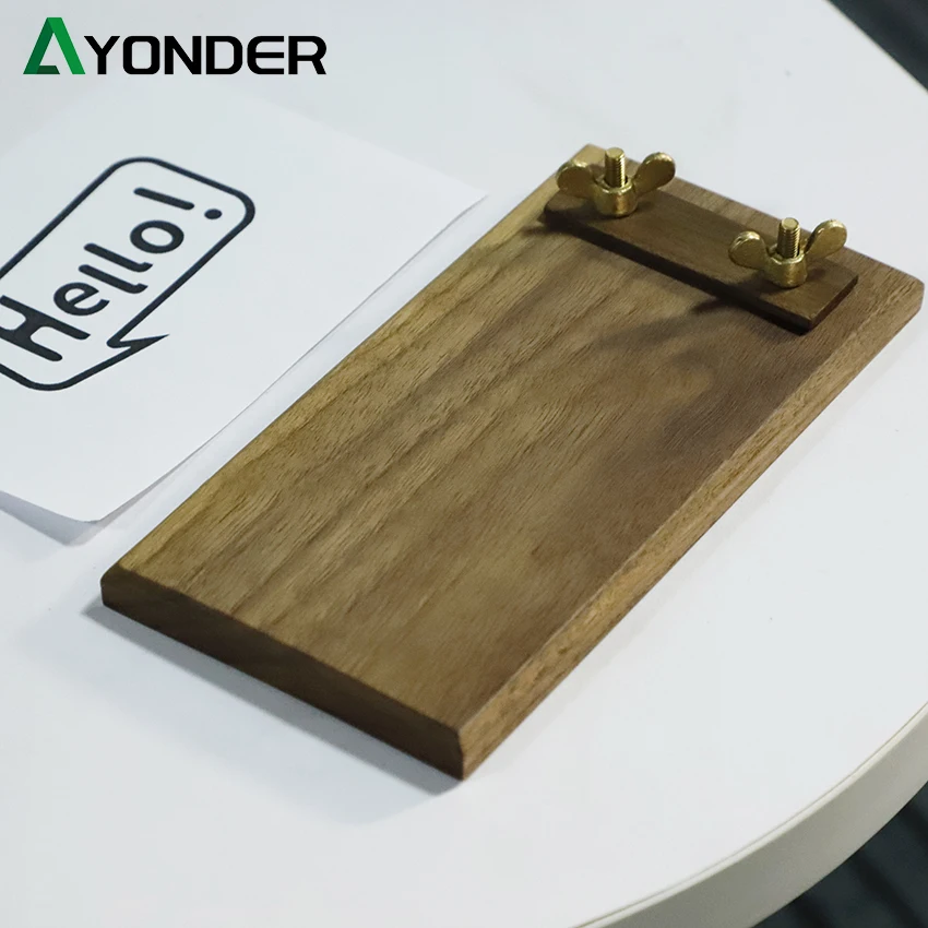 1 шт. зажим с застежкой-бабочкой подставки для заметок в отеле записей студентов