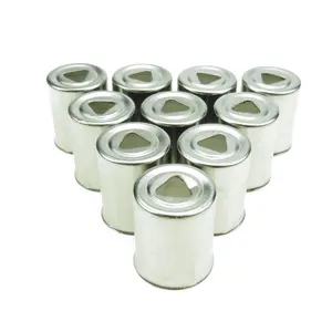 Колпачки для магнетрона, 10 шт.лот, колпачки из нержавеющей стали с треугольным отверстием для микроволновой печи, сменные детали для микроволновой печи, колпачки для коплера Microondas