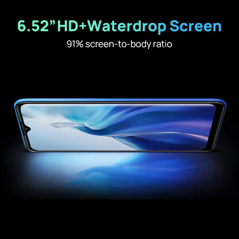 DOOGEE X96 Pro 6.52 Inch HD+ Screen Mobile Phone 4GB+64GB Octa Core Cellphones Android 11 4G Smartphone 13MP Quad Camera 5400mAh