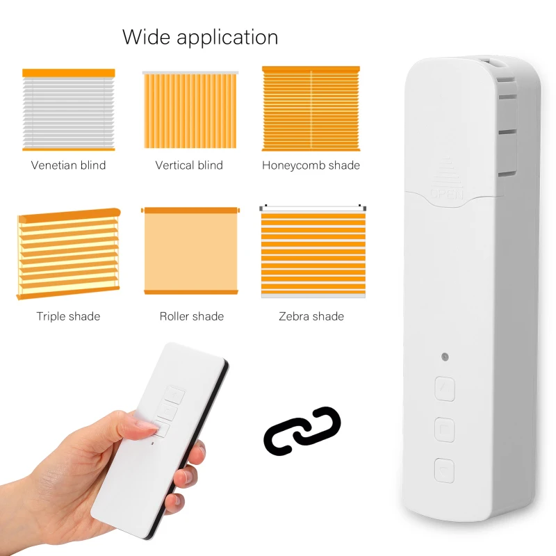 

Tuya ZigBee Smart Motorized Chain Roller Blinds Pull Bead Curtain Motor Shade Shutter Drive Motor For Alexa Google Home