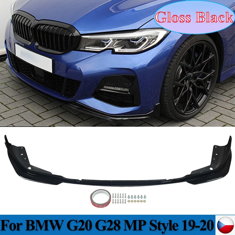 

MagicKit FOR BMW M PERFORMANCE 3 SERIES G20 G21 GLOSS BLACK FRONT SPLITTER LIP SPOILER