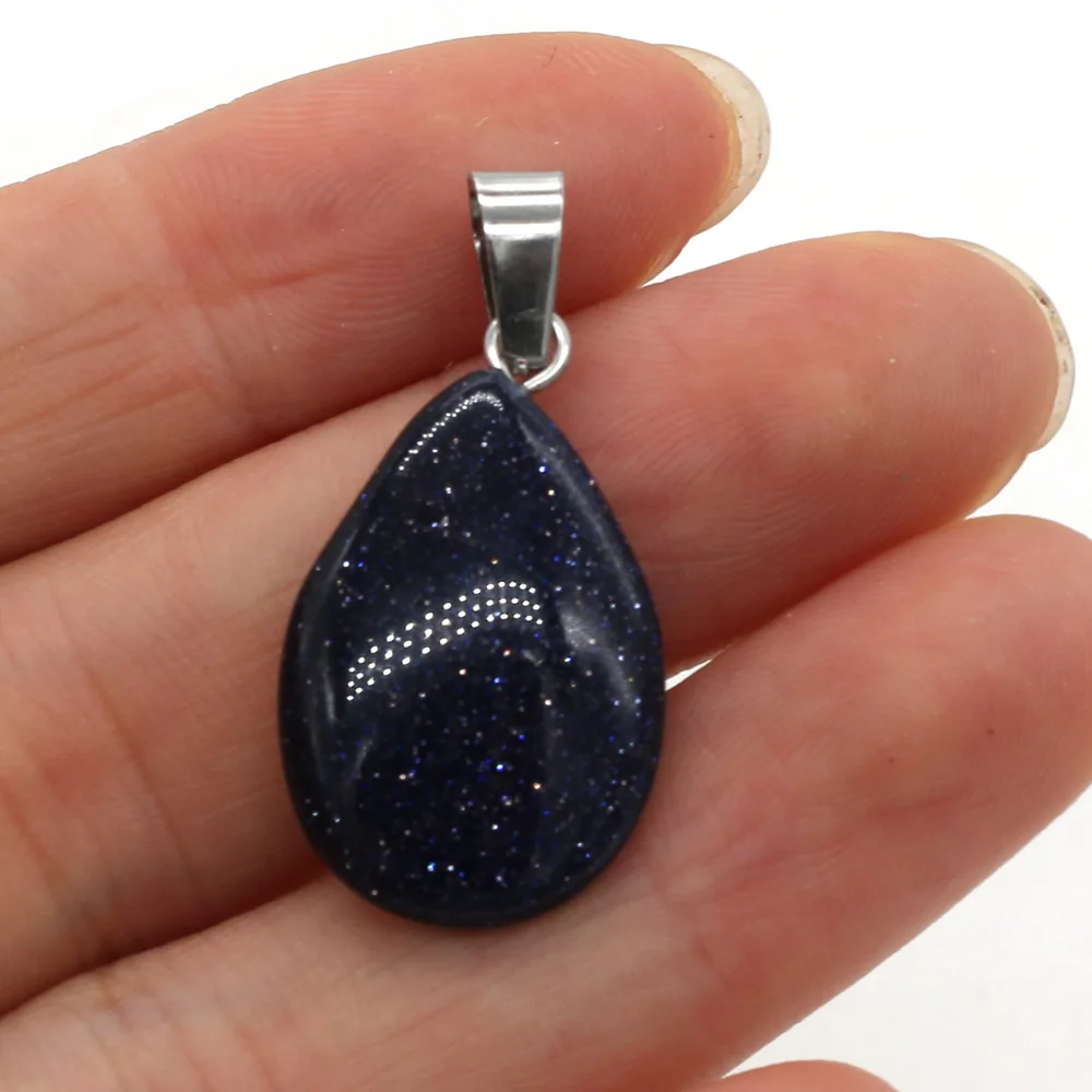 

5 Pieces Natural Stone Pendants Rose Quartzs Charms for Jewelry Making DIY Necklace Accessories Size 16x28mm