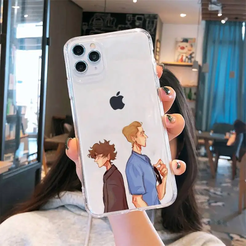 

Call Me by Your Name Luxury Quality Phone Case Transparent for iPhone 6 7 8 11 12 s mini pro X XS XR MAX Plus cover funda shell