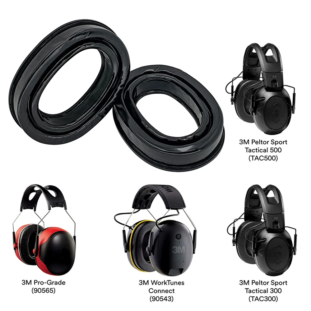 TCIHEADSET Tactical Headset Adapter Gel Ear Pad for 3M Peltor Sport TACTICAL Hearing Protection Headset Hunting Shooting Headset
