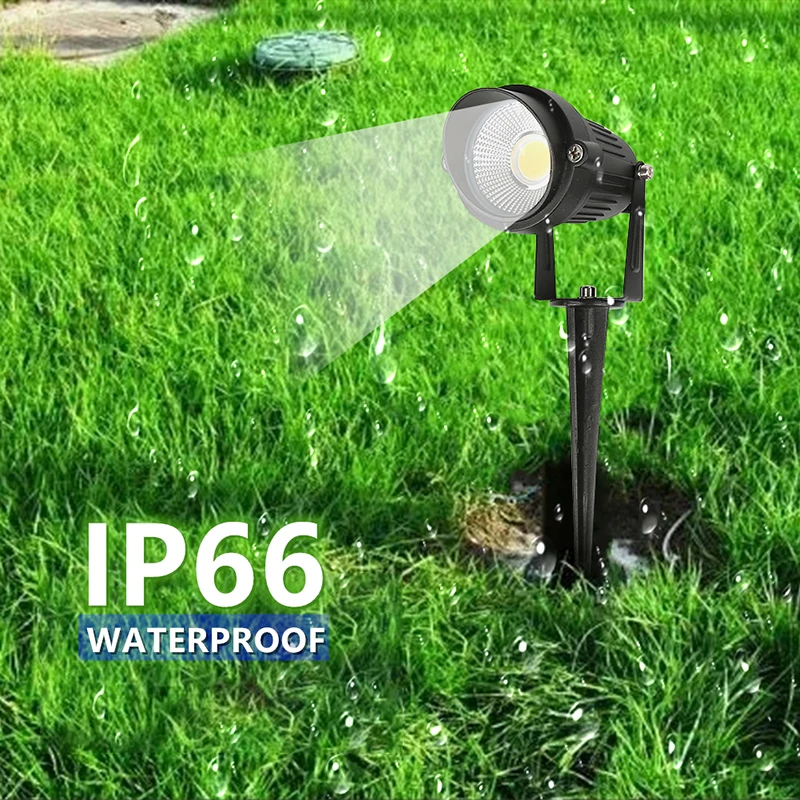 

Светодиодная лампа для газона IP66, водонепроницаемые Ландшафтные светильники Светодиодный светодиодное освещение, декоративное наружное о...