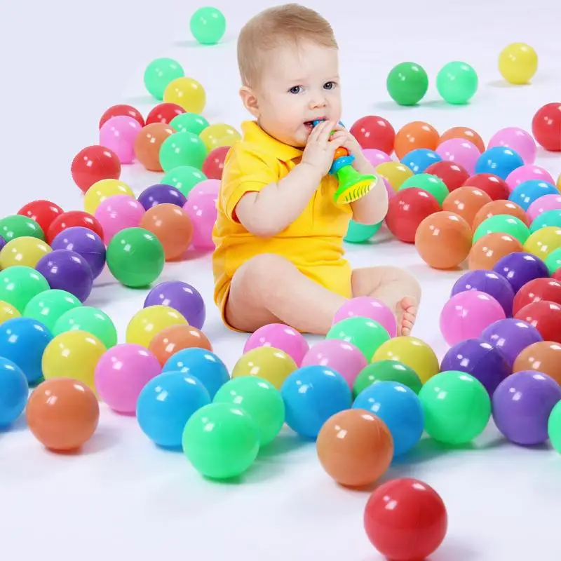 

15pcs/set Plastic Ocean Balls Thickening Environmentally Friendly Children Old Color Baby Material Years New Toys 2 Over Ra Z3k3