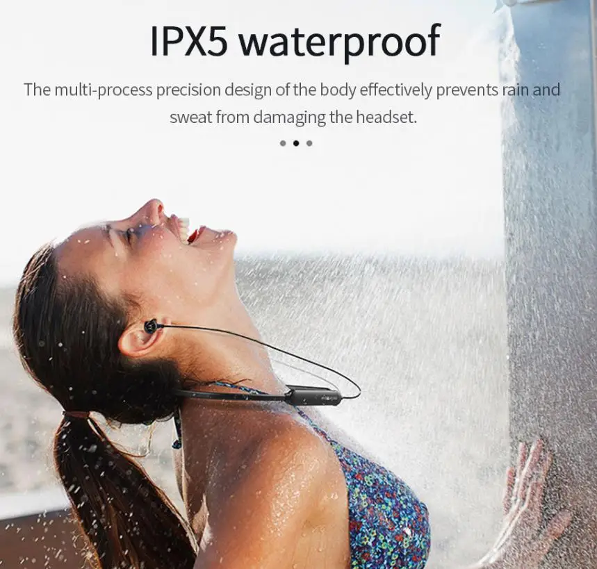 

Wireless Earphone Bluetooth 5.0 IPX5 Waterproof Sports Portable Headphone Support Voice Command Alexa Siri Google Assistant