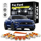 TPKE для 1994-2018 2019 2020 Ford Mustang, автомобильные аксессуары, ярсветильник комплект для чтения карт, купольная лампа для номерного знака
