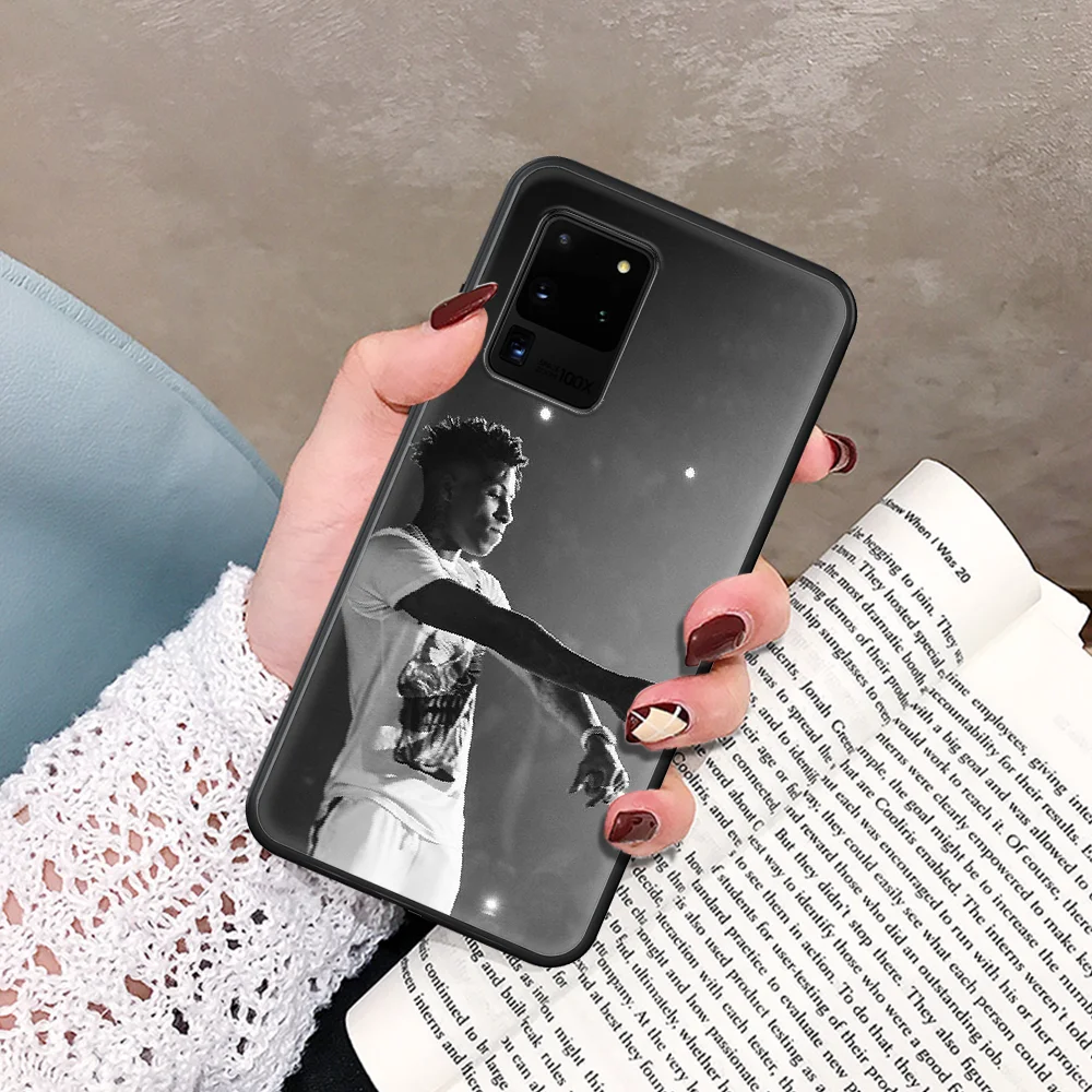 

YoungBoy Never Broke Again Phone Case For Samsung Galaxy Note S 8 9 10 20 Plus E Lite Uitra black Etui Trend Coque 3D Cover Soft