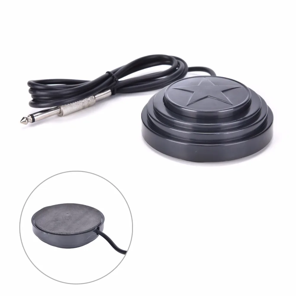 

Round 360 Star Tattoo Machine Footswitch Foot Pedal Controller Power Supply