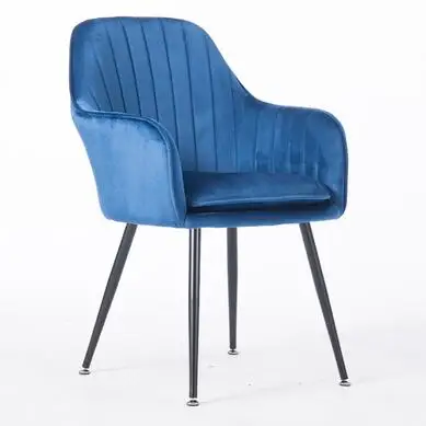 

Nordic ins wind iron art makeup chair bedroom net red chair manicure chair backrest light luxury dining chair modern minimalist