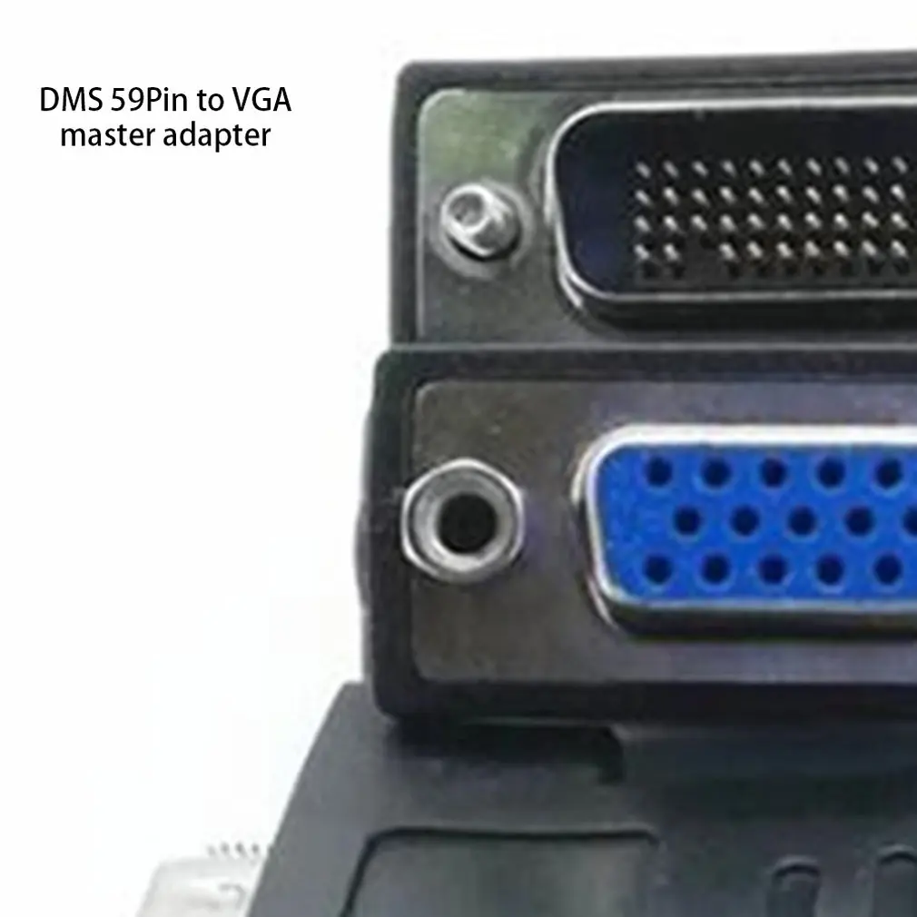 DMS 59 DMS59 59Pin DVI Male to 1 Port VGA Female Video Y Splitter короткий кабель PC MONITOR|Кабели VGA| |