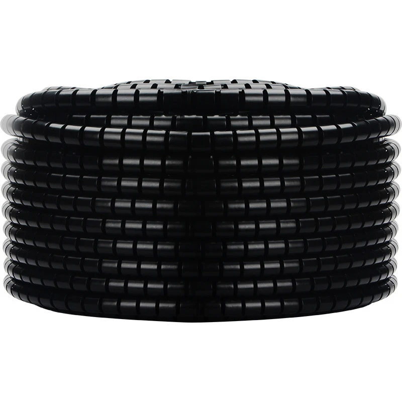 

2M Cable Protector Line Organizer Pipe Protection Spiral Wrap Winding Corrugated Tube for Wires Cover Tube Home Accessories