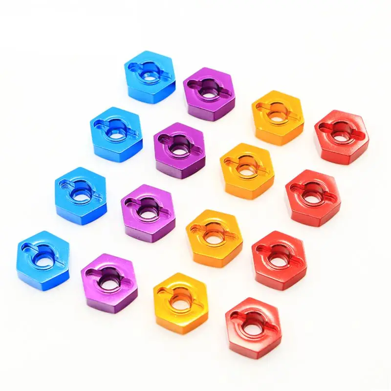 

2020 New Aluminum Hexagon Wheel Hex Seat Mount Hub Pins For 1:10 HSP RC