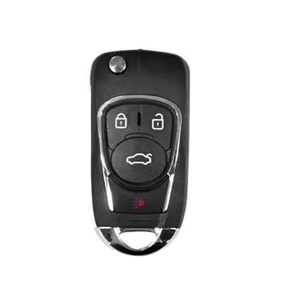 

XHORSE XNBU02EN Wireless Universal Remote Key for Buick Style Flip 4 Buttons Remotes for VVDI Key Tool English Version
