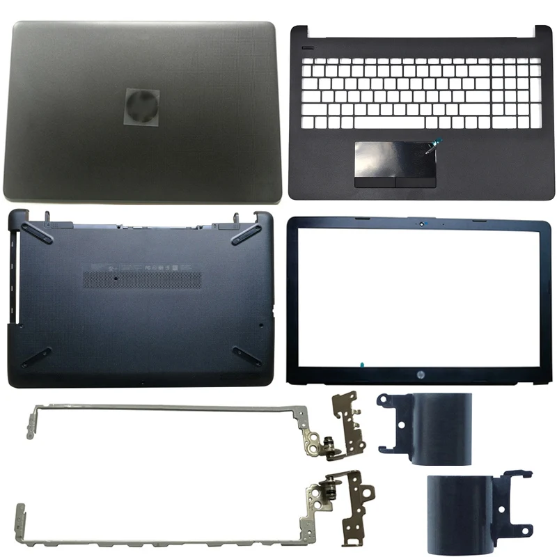 NEW For HP 15-BS 15-BR 15-BW 15T-BR 15-BS 15Z-BW Laptop LCD Back Cover/Front Bezel/Hinges/Palmrest/Bottom Case 924899-001