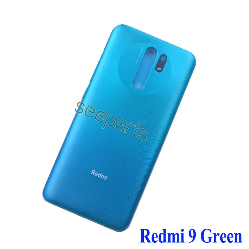 

For Xiaomi Redmi 9 9a Battery Cover Back Cover Panel Rear Door Housing Case For Redmi 9 Back battery Cover door 9A Battery Cover