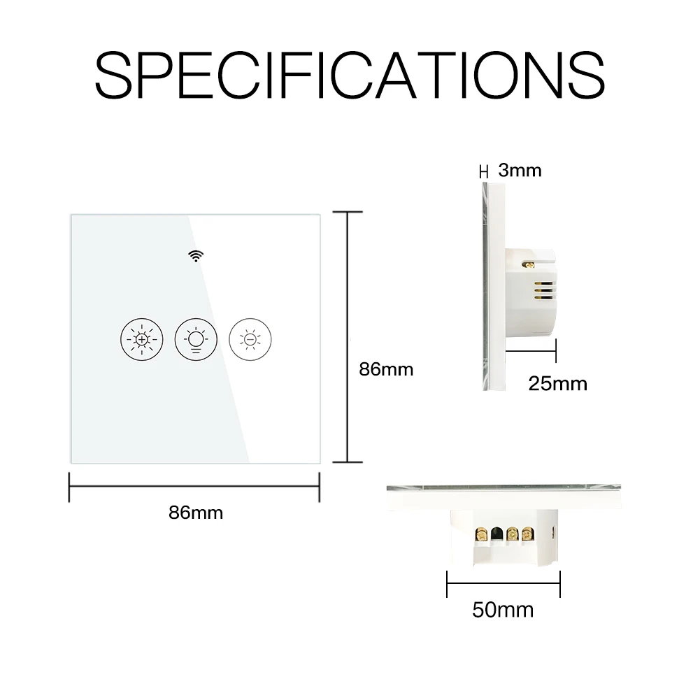 Умный регулятор светильник Wi Fi RF переключатель с дистанционным управлением