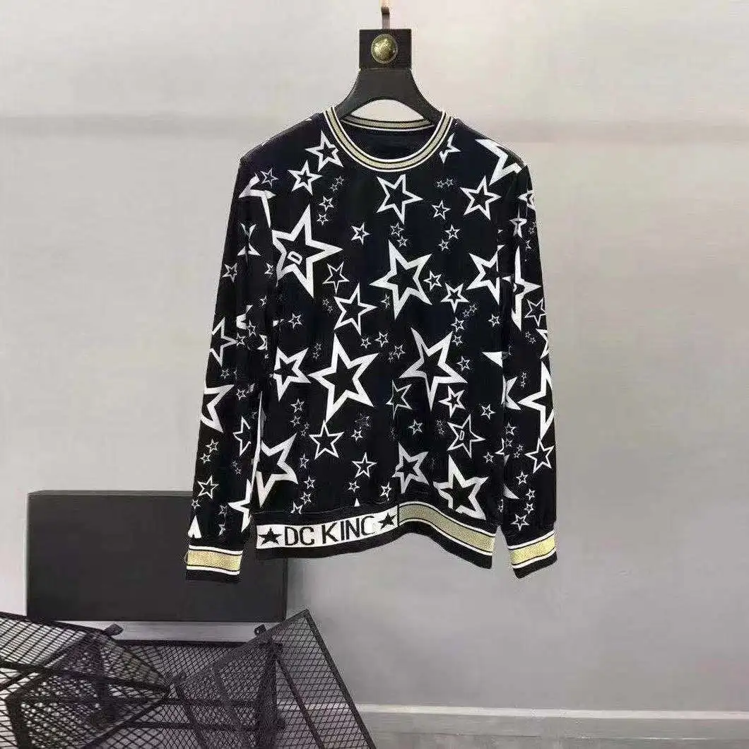 Новинка 2021 Свитер плюшевый для осени и зимы Мужской Топ с длинным рукавом