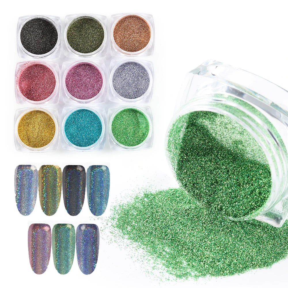 2020 хит 1 г хамелеоновые пигментные тени для век многохромные призматическая