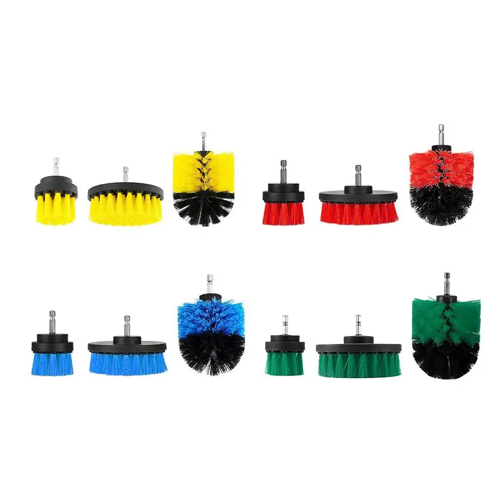 3 шт./набор щетка для скруббера чистки поверхностей ванной комнаты ванна плитка