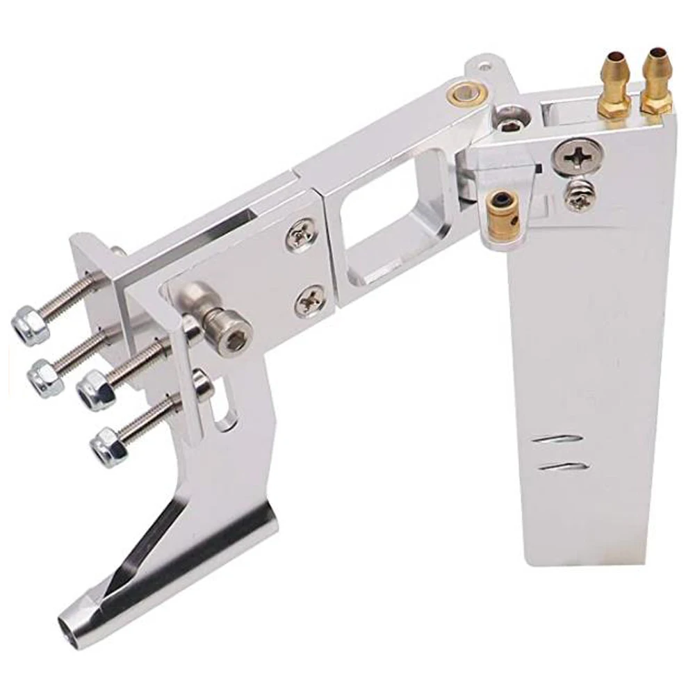 Алюминиевый всасывающий руль RC Jet модель лодки запасные части 110 мм