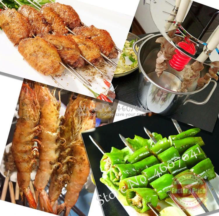 Бездымная горелка 2 в 1 гриль-жаровня для барбекю электрическая/угольная печь