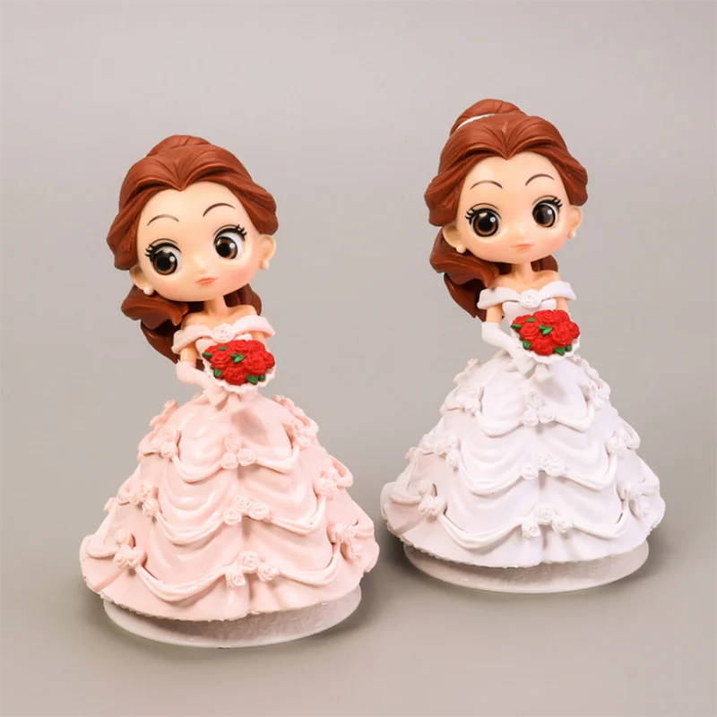 13 см аниме Posket принцесса фигурки игрушки Белль Мулан фигурку Модель Коллекция из