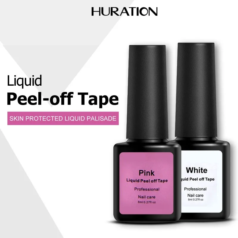 Huration жидкая лента для защиты кожи Отшелушивающий Гель лак жидкость