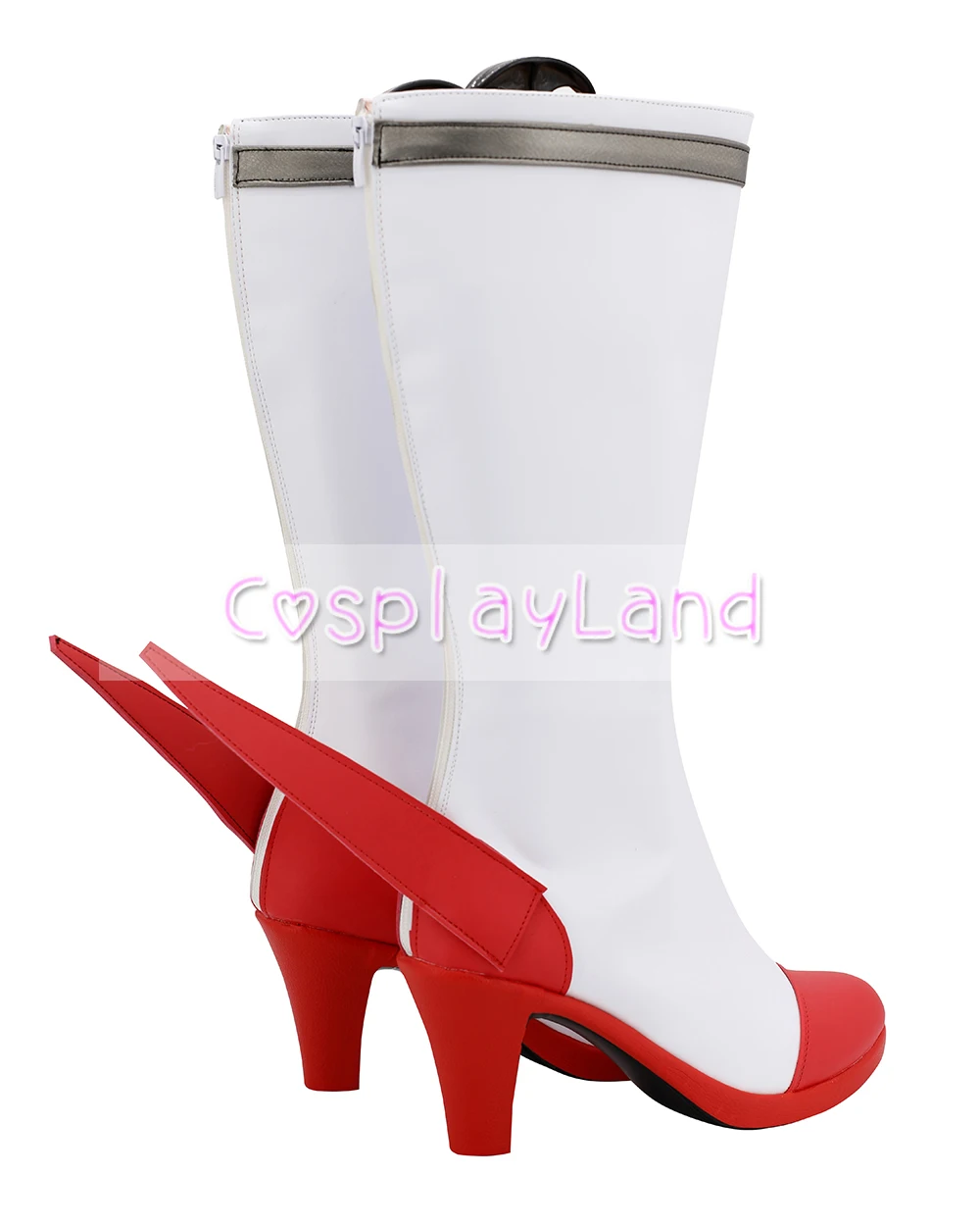 Обувь для костюмированной вечеринки Цвет белый на высоком каблуке взрослых