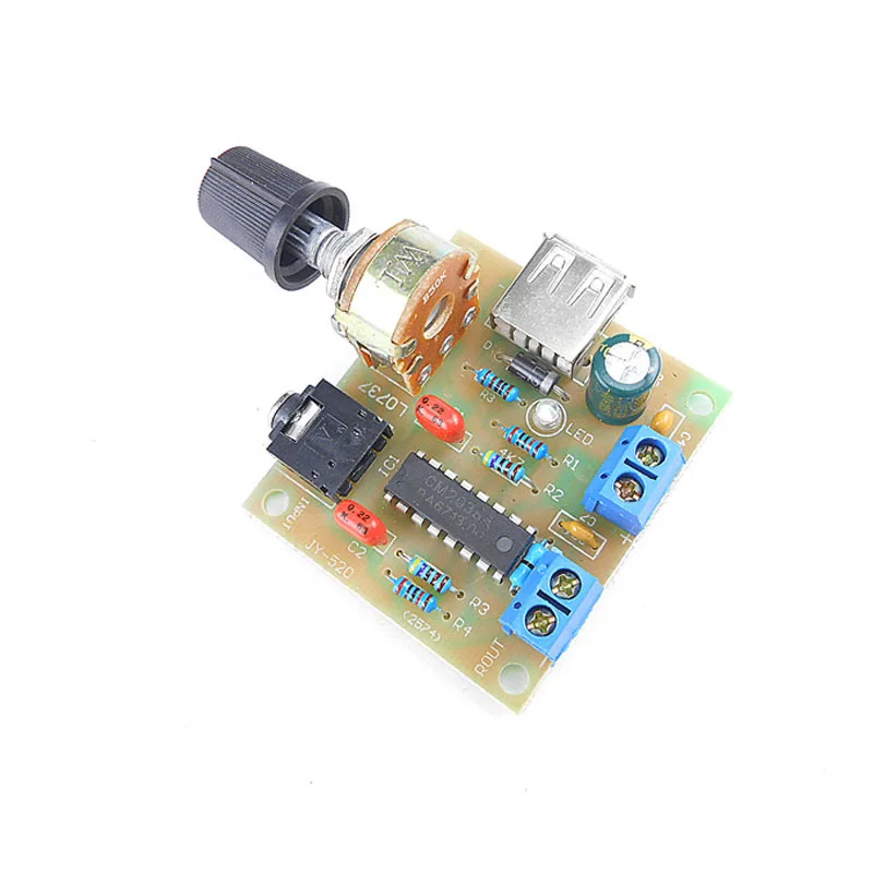 USB мини усилитель мощности Плата усилителя звука 5 Вт + Hi Fi двухканальный CM2038 плата