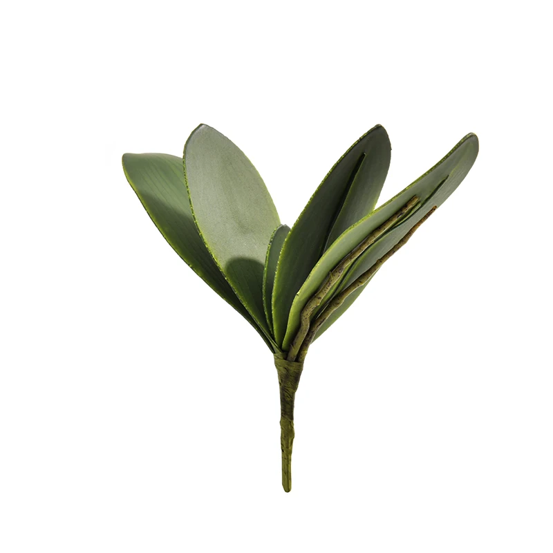 Искусственные листья фаленопсиса растение Бабочка орхидеи цветы шелковая