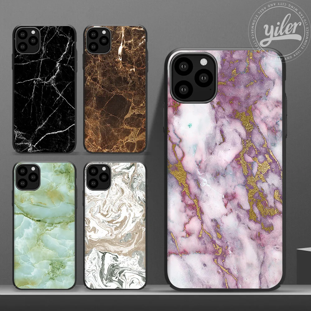 Модный мраморный гранитный чехол для iPhone 11 Pro Max SE 2020 XS XR 5S 6 6s 7 8 Plus чехлы телефонов |
