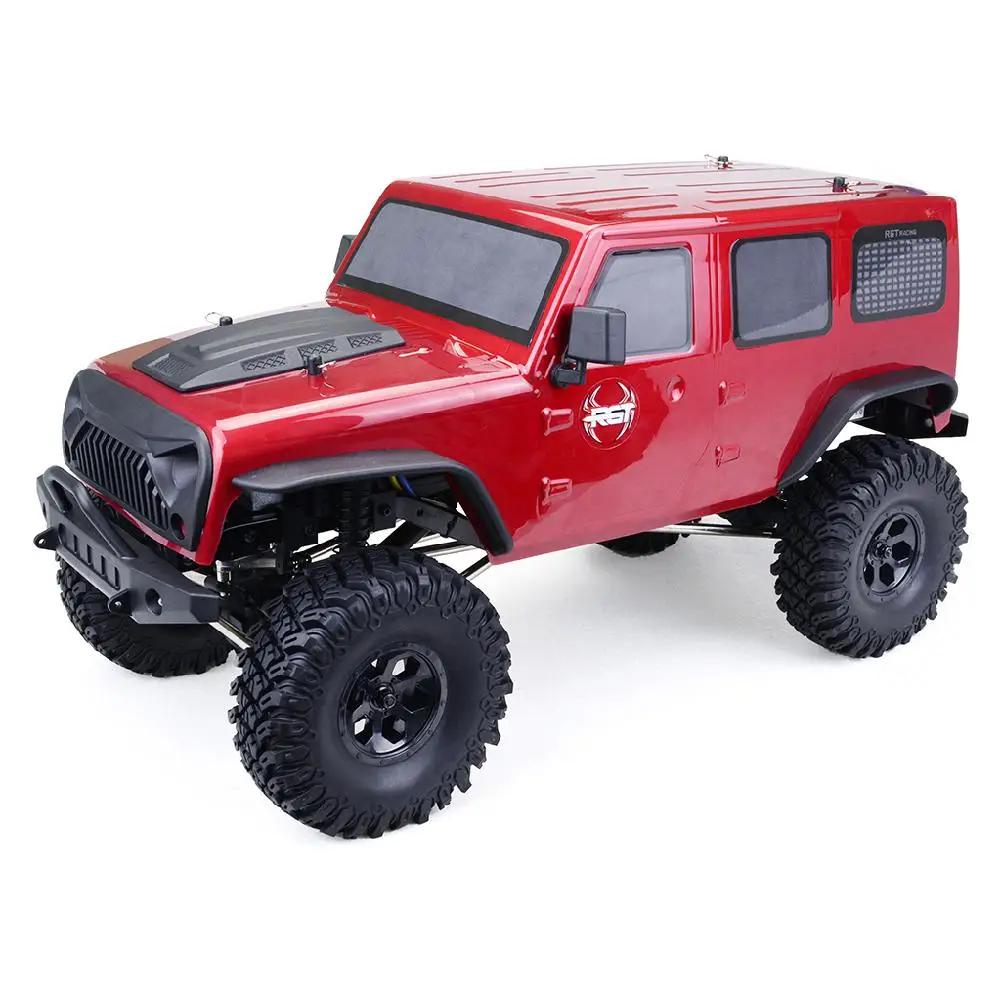 red LeadingStar RGT 86100 1/10 2,4G 4WD RC Рок-гусеничный - Цвет: red