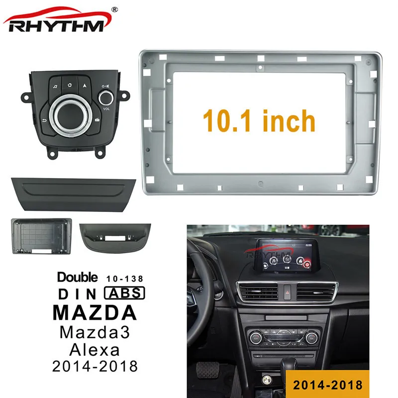 Комплект отделки автомобильной панели с ручкой для MAZDA 3 2014 2018 установка Facia