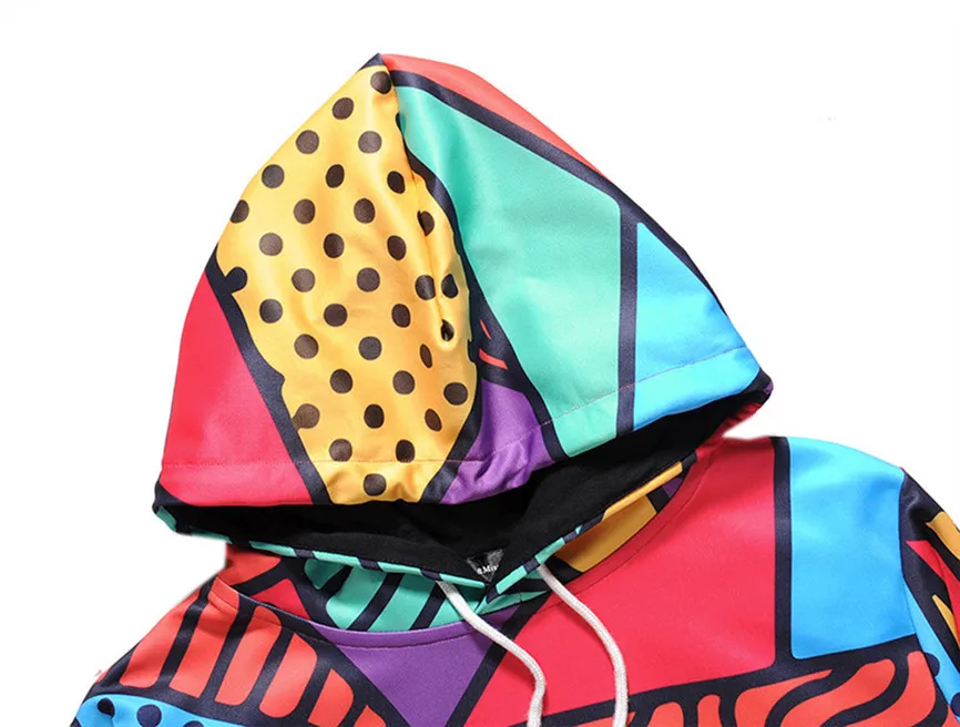 Мужская толстовка с капюшоном 3D принтом верхняя одежда куртка пальто