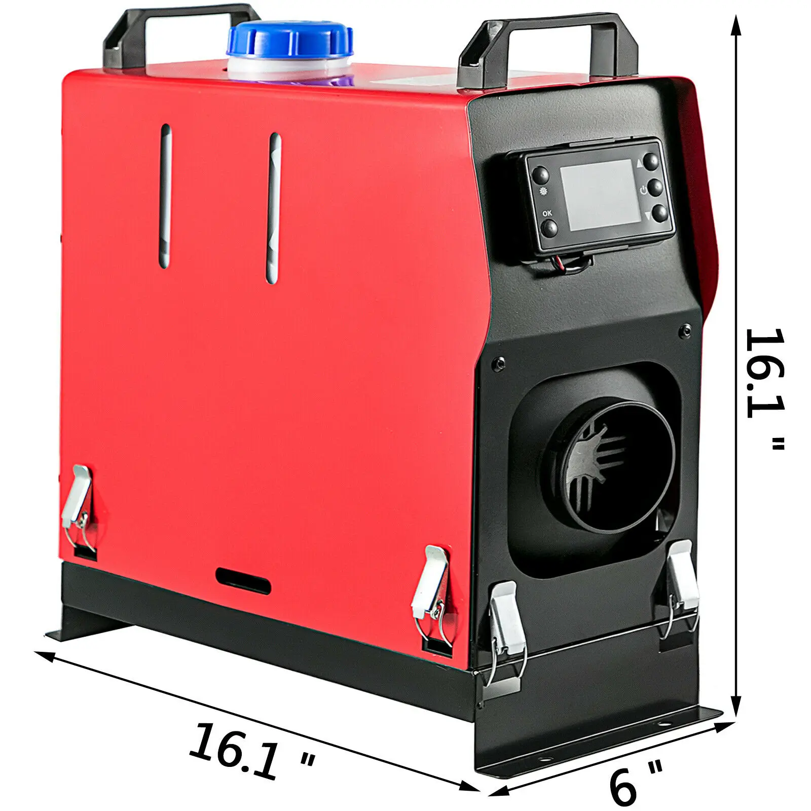 

12V 5KW 5000W Diesel Air Heater All In One LCD Display Low Noise Low Vibration
