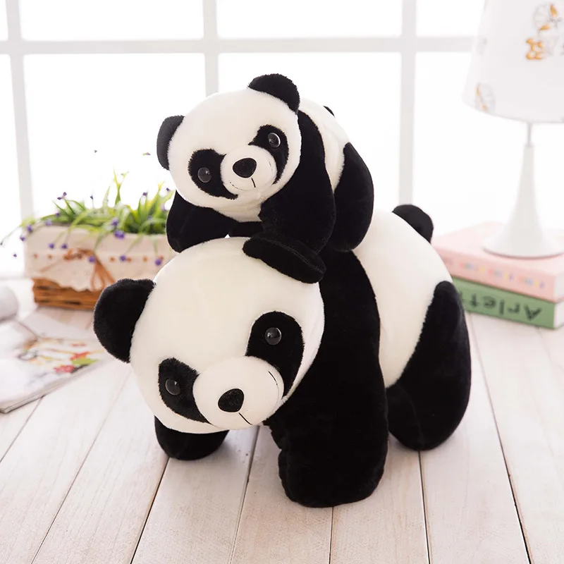 Милая детская игрушка имитация панды плюшевые игрушки плюшевый медведь куклы