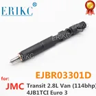 Новая дизельная Форсунка EJBR03301D Euro 3, инжектор Common Rail ejbr03301d для JMC Transit 4JB 1TCI автомобильные запчасти 3301d JX4932LQ3