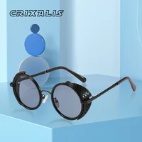 crixalis steampunk glasses men designer eyewear classic myopia prescription spectacles frame women anti blue light glasses uv400