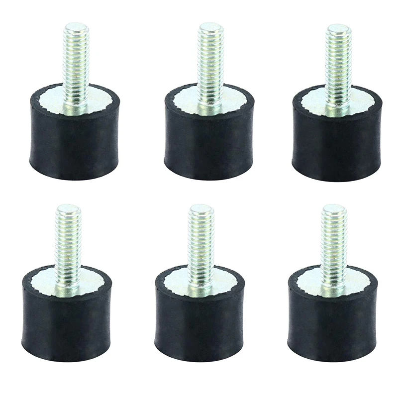 4 шт. резиновые крепления резиновый Вибрационный изолятор M6 VD амортизаторы с 1